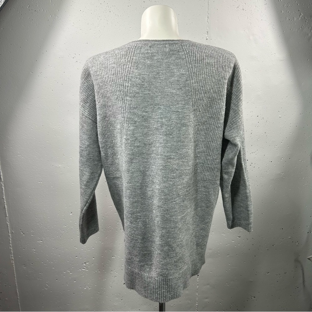 Calvin Klein Gray Long Sleeve Sweater - Picture 6 of 6